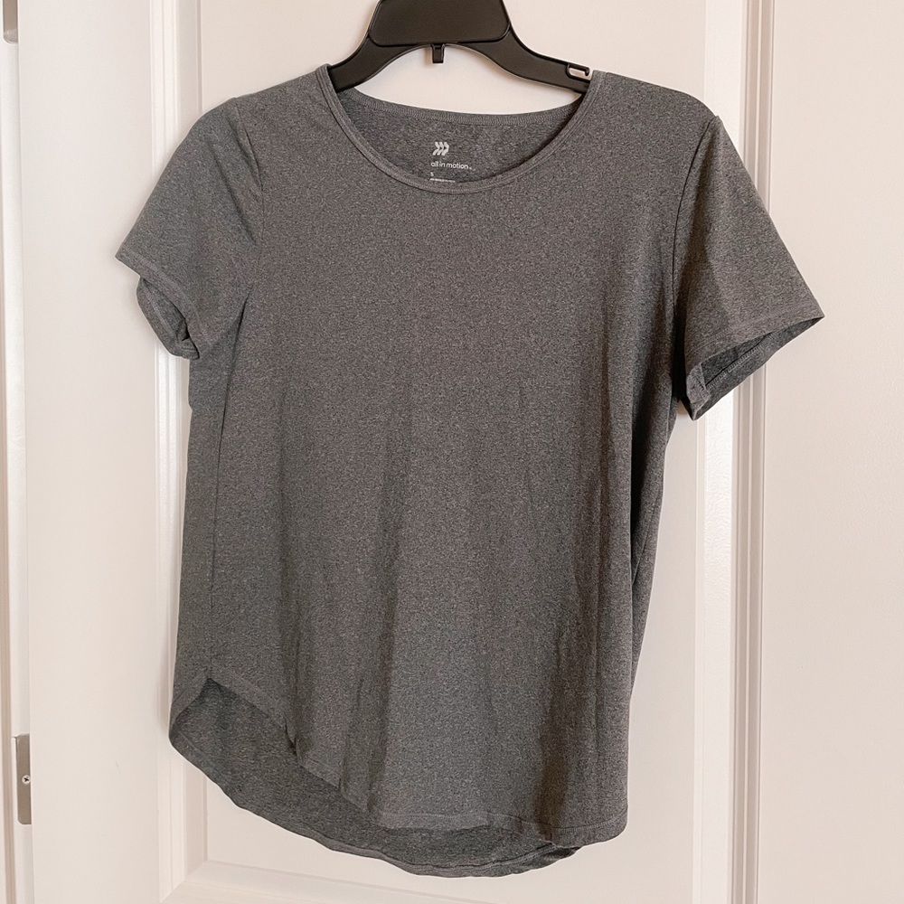 All in Motion gray workout tee